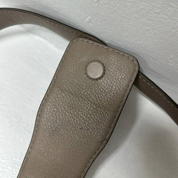 Marc Jacobs Hobo Purse Shoulder Bag Pebbled Leather Single Strap Tan Light Brown - Picture 13 of 15